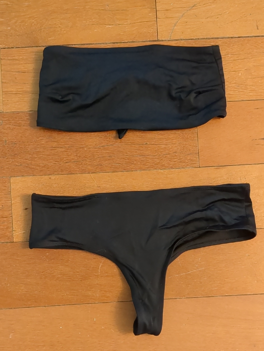 Cheeky Bikini Brand Bandeau Swimsuit.